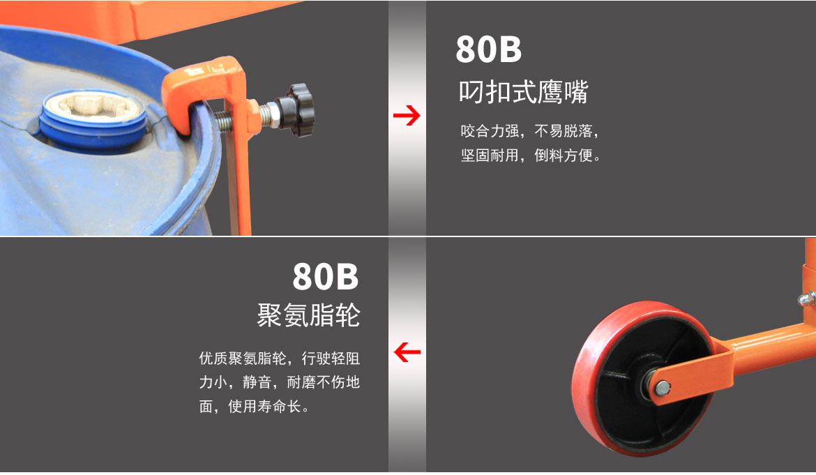 機械油桶翻轉(zhuǎn)車