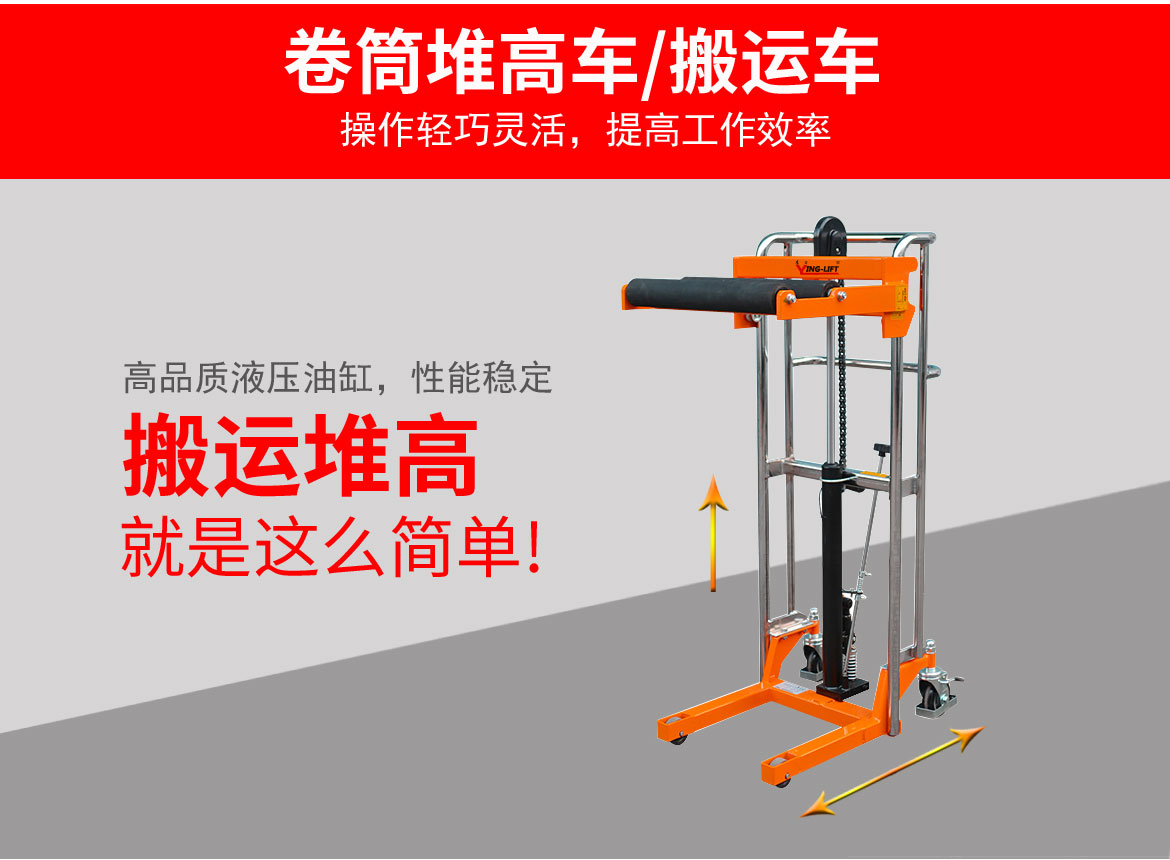 卷筒工位車